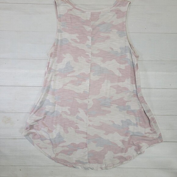 OLD NAVY Womens Pink Camo Print Luxe Tunic Tank Top Size Small - Picture 6 of 6